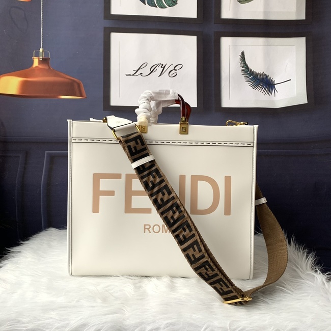Fendi Full Leather Shopping Bag Code: F8Bh372