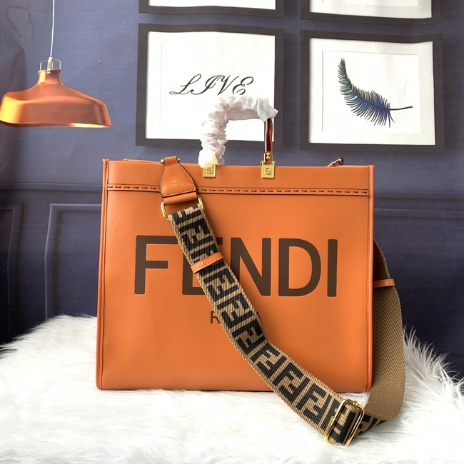 Fendi Full Leather Shopping Bag Code: F8Bh372