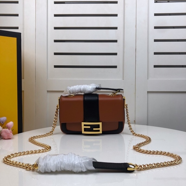 Fendi Fendi Stamp Crossbody Bag 