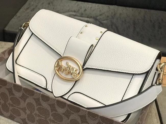 Coach Metal Buckle Crossbody Bag