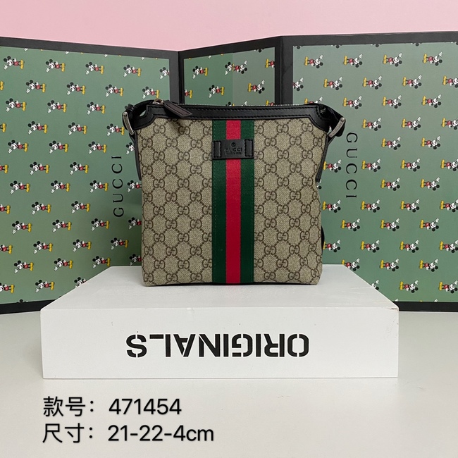 Gucci Men S Classic Messenger Bag Code: 471454
