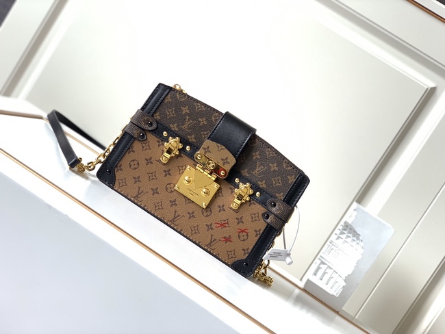 Louis Vuitton Trunk Clutch Handbag Code: M43596