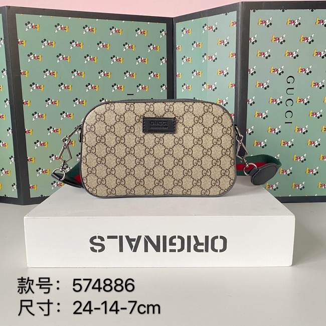 Gucci Pvc Waterproof Material Crossbody Bag Code:574886