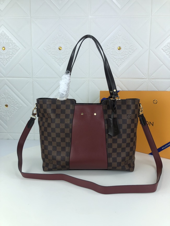 Louis Vuitton Ebene Canvas Shopping Bag Code: N44023