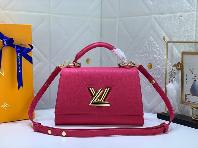 Louis Vuitton Twist One Handle Small Bag Code: M57584粉色m57093黑色m57897焦糖色m57096玫红m57214灰色m57090