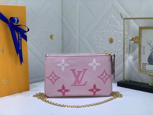 Louis Vuitton Double Zip Pochette Bag Code: M69203/M80084
