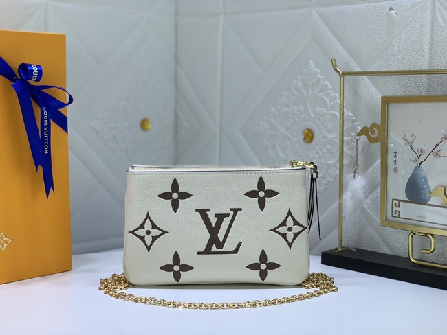 Louis Vuitton Double Zip Pochette Bag Code: M69203/M80084