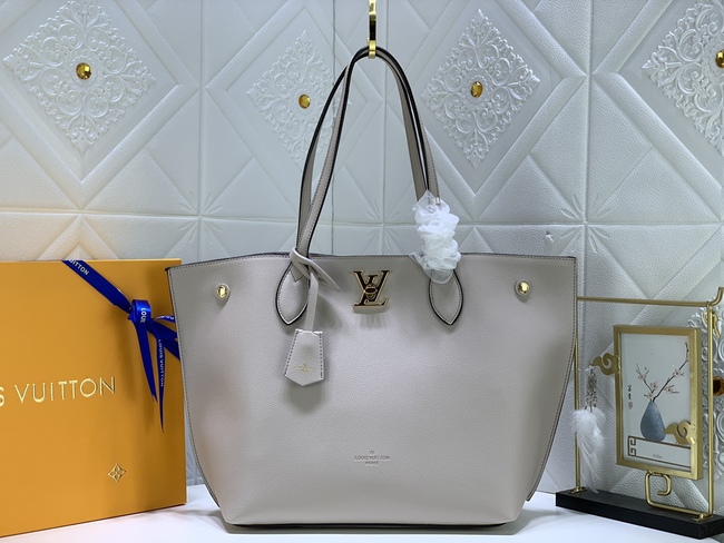 Louis Vuitton Full Leather Logo Shopping Bag Code: M55523/M52408/M52617/M55028/M52409/M55237