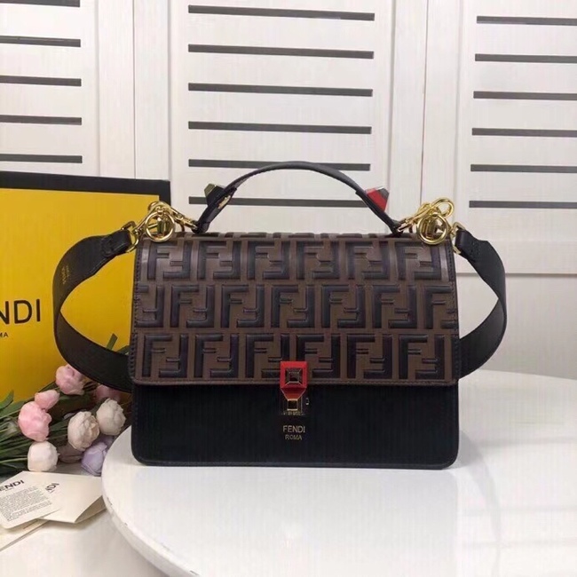 Fendi Imported Calfskin Crossbody Bag Code: 9235＃