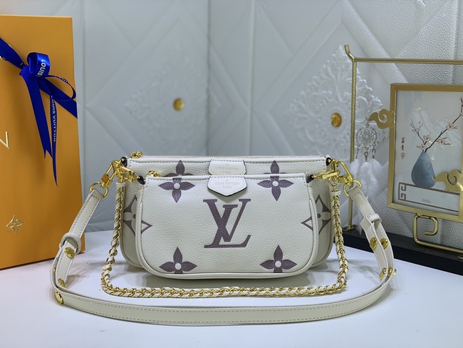 Louis Vuitton Full Leather Messenger Bag Code: M80399黑色m80447米白/M45777黑印
