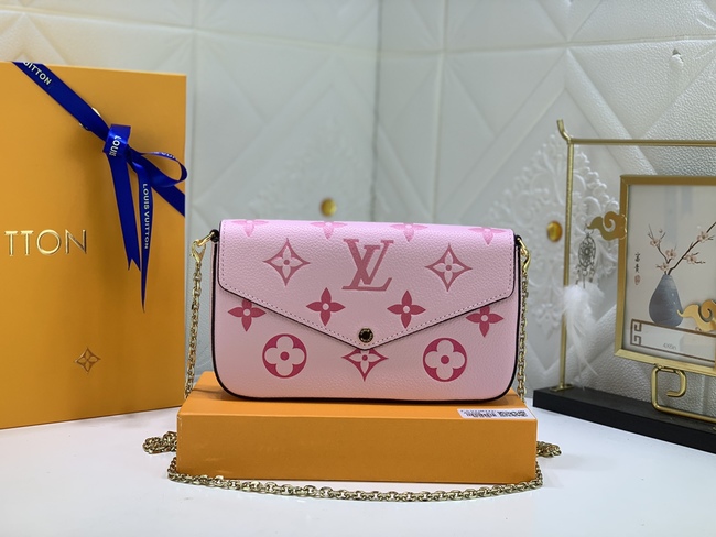 Louis Vuitton Pochette Chain Bag Code: M80498