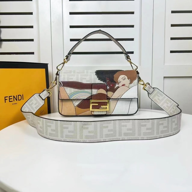 Fendi Bagbaguette Crossbody Bag Code: 7005#