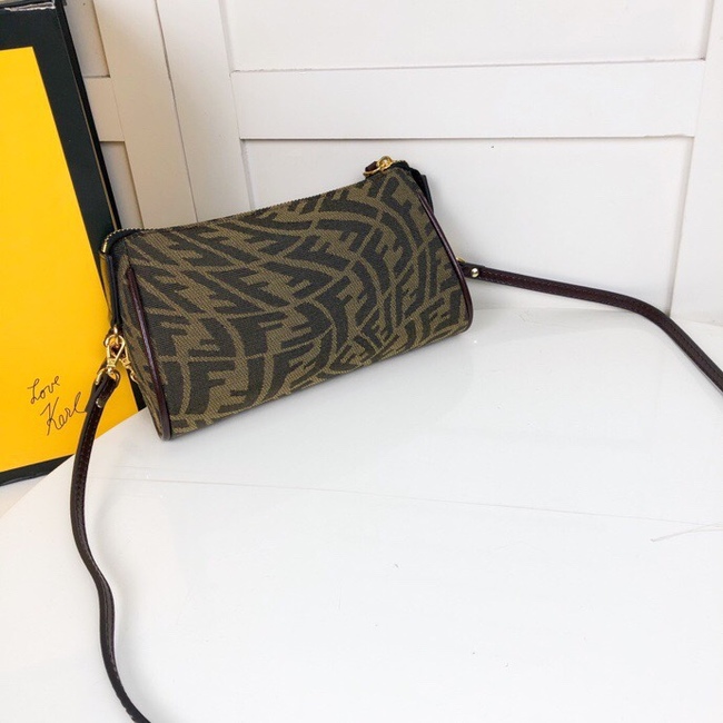 Fendi Full Leather Long Strap Crossbody Bag Code: 8035#