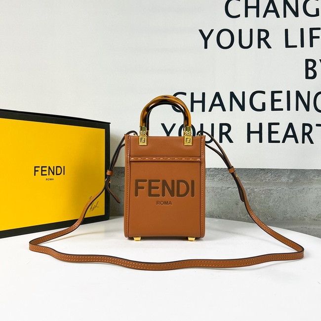 Fendi Sunshine Mini Tote Crossbody Bag Code: 5299#