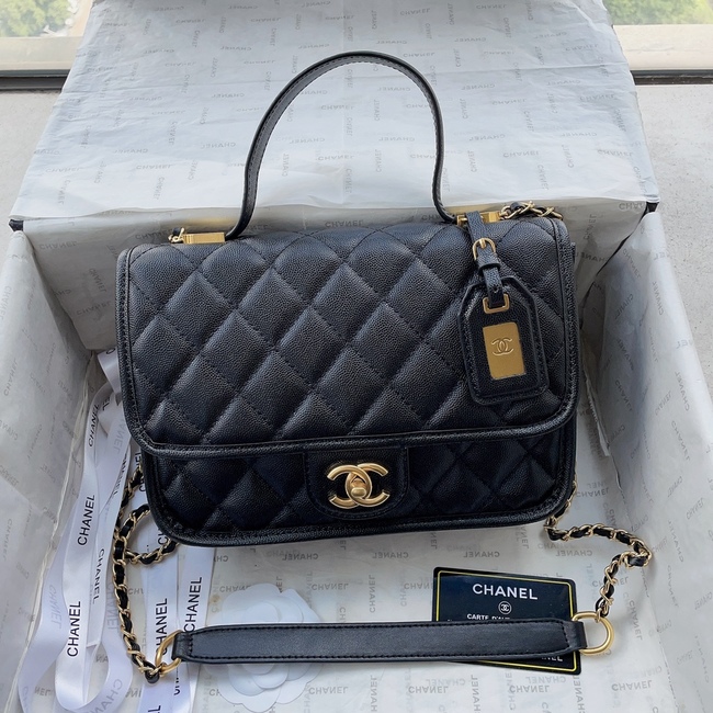 Chanel Caviar Cowhide Leather Crossbody Bag Code:1083