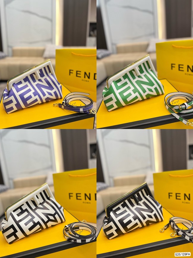Fendi Roma Kim Jones&Mac Jabos Crossbody Bag