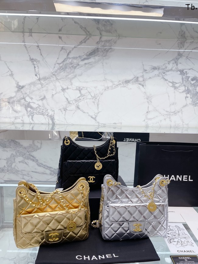 Chanel Gold Coin Croissant