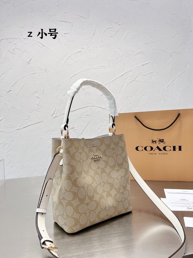 Coach Town Buckel Bucket Bag