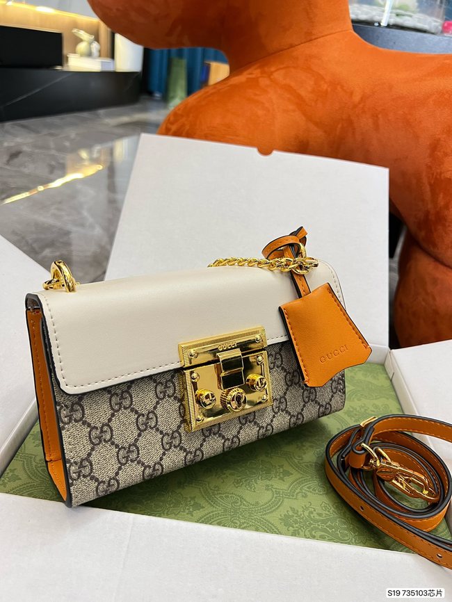 Gucci Padlock Series Lock Strap Shoulder Bag