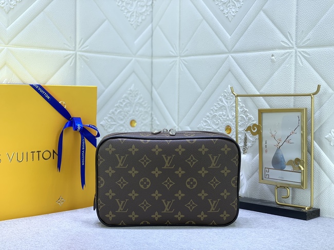 Louis Vuitton Monogram Eclipse Canvas And Leather Clutch Code: M43383/M43384