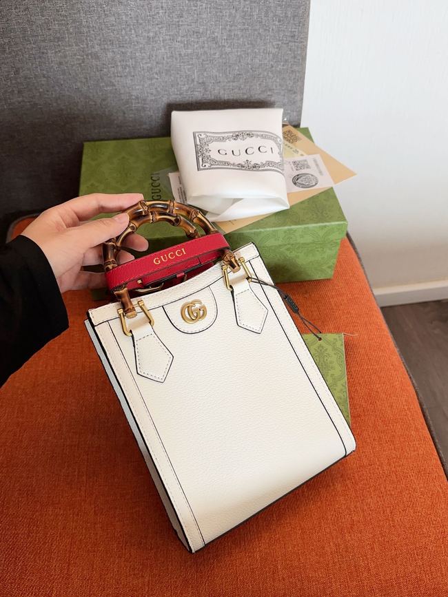 Gucci Diana Bamboo Mini Tote Bag