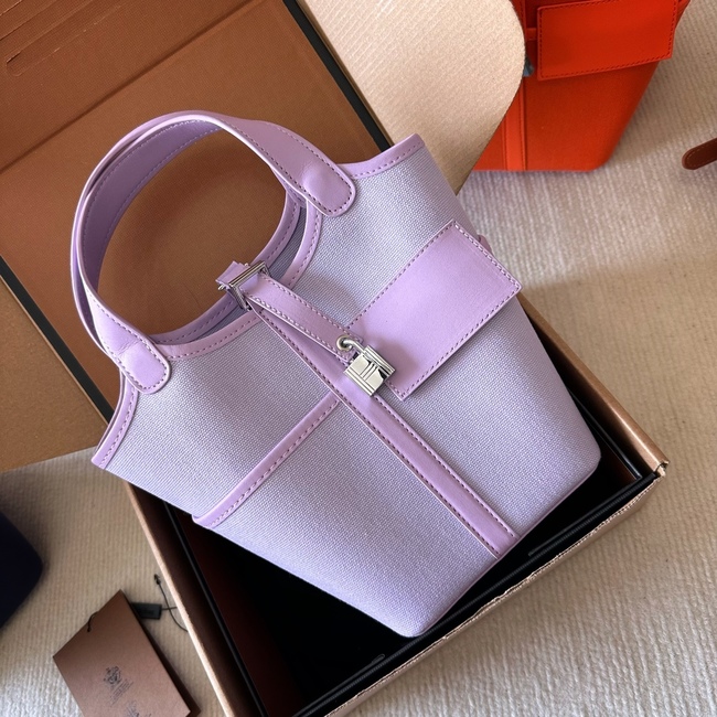 Hermes Canvas Crossbody Bag