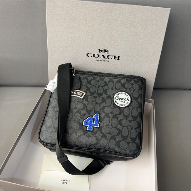 Coach File29 Stamped Shoulder Bag