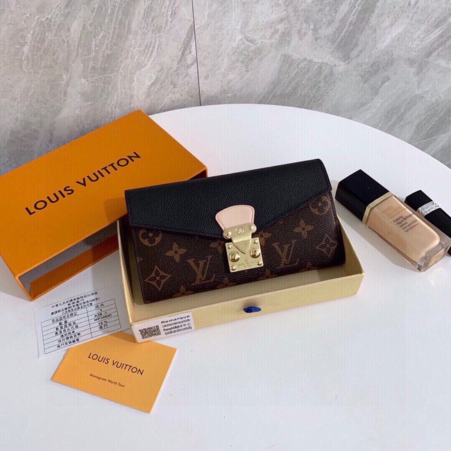 Louis Vuitton Classic Top Workmanship Original Leather Clutch Bag
