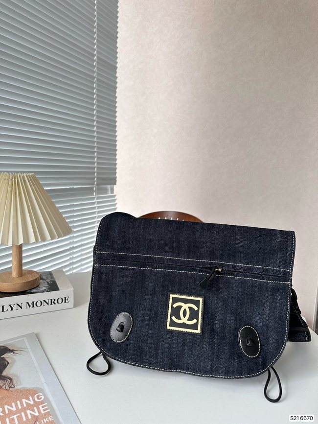 Chanel Square Standard Series Denim Bag Code:6670