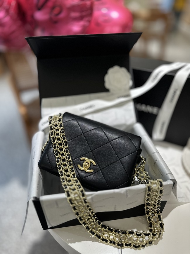 Chanel Summer Thick Chain Crossbody Bag