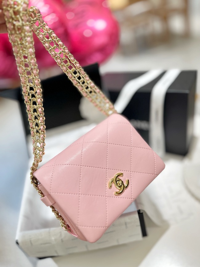 Chanel Summer Thick Chain Crossbody Bag