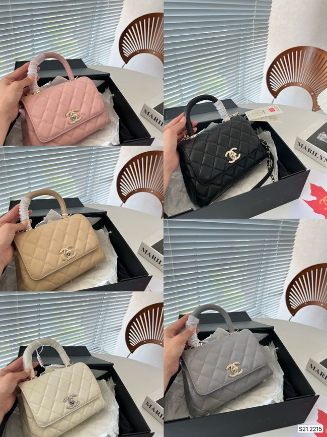 Chanel Original Hardware Classic Hand Chain Bag Code:2215