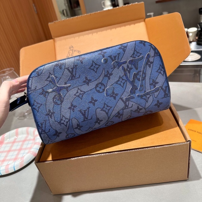 Louis Vuitton New Logo Ink Toiletry Bag With Small Cosmetic Bag