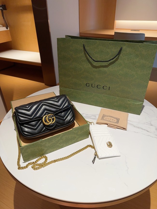 Gucci Marmont 2 In 1 Chain Bag