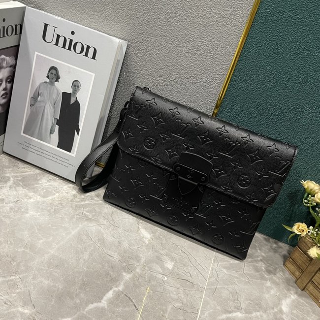Louis Vuitton Pochette S-Lock Clutch Code: M82598 M82559 M82595