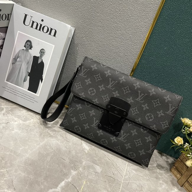 Louis Vuitton Pochette S-Lock Clutch Code: M82598 M82559 M82595
