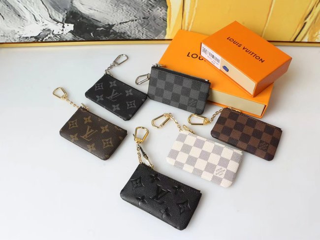 Louis Vuitton Damier Canvas Small Leather Bag 
