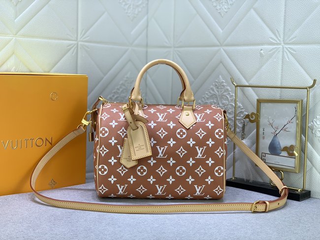 Louis Vuitton Speedy P9 Bandoulière 25 Monogram Leather Bag Code: M24426
