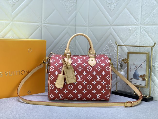Louis Vuitton Speedy P9 Bandoulière 25 Monogram Leather Bag Code: M24426