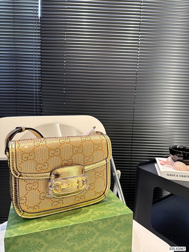 Gucci Diamond Horsebit Bag Code: 602204