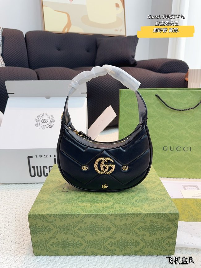 Gucci Ophidia Half-Moon Underarm Bag 