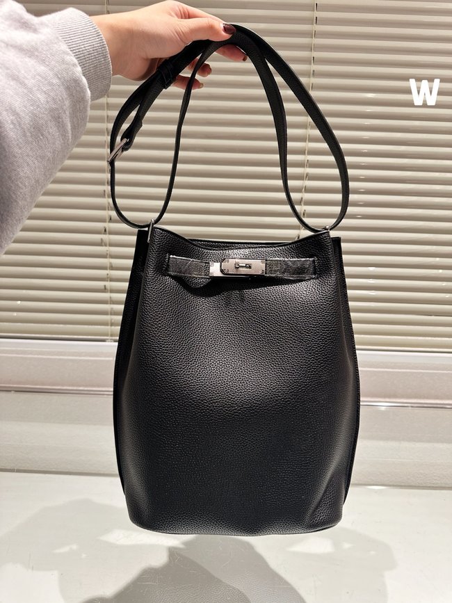Hermes Imported Original Quality Kelly Bag With Lychee Pattern 