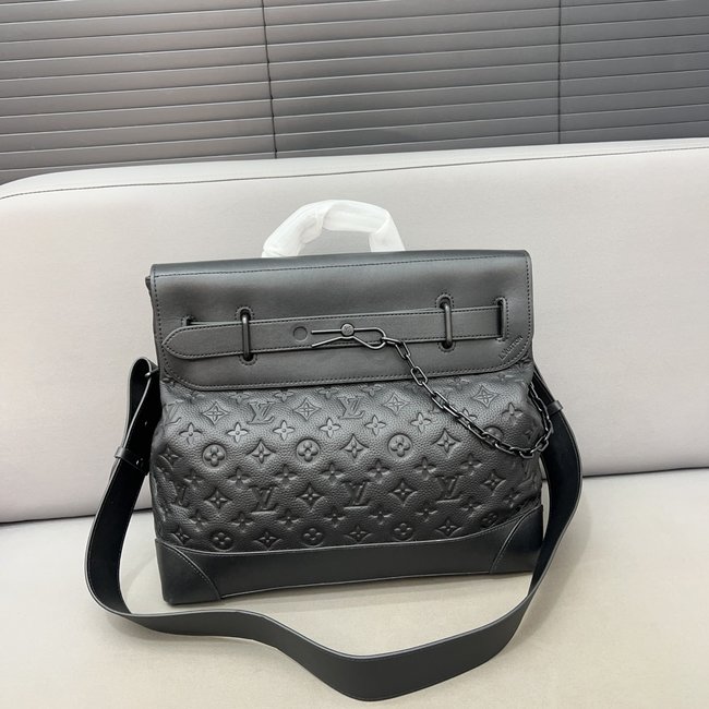 Louis Vuitton Cowhide Steamer Handbag 