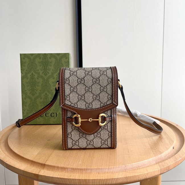 Gucci 1955Horsebit Mobile Phone Bag Code:625615