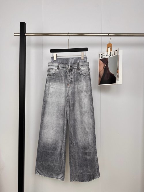 Acne Studios Lightweight Printed Casual Pants with a Vintage Aesthetic