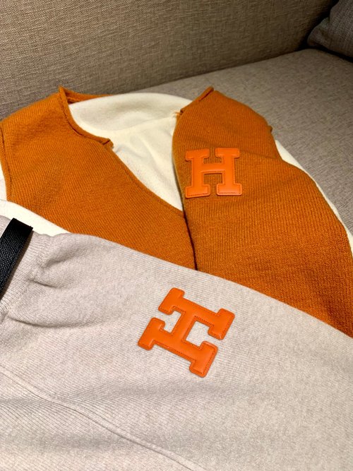 Hermes Casual Knit Three-piece Set with Belt