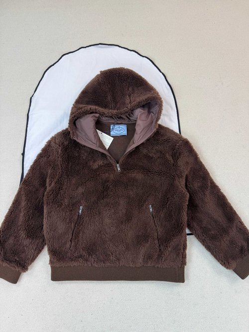 Prada Sweatshirt with Fine Craft and Details