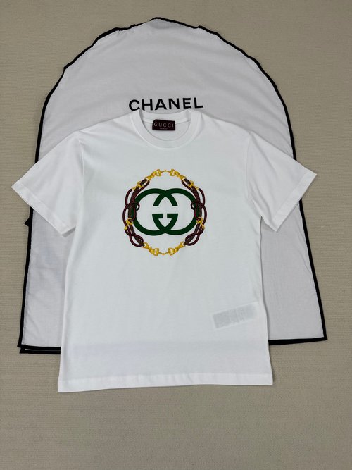 Gucci Practical Short-sleeved Top with Careful Details