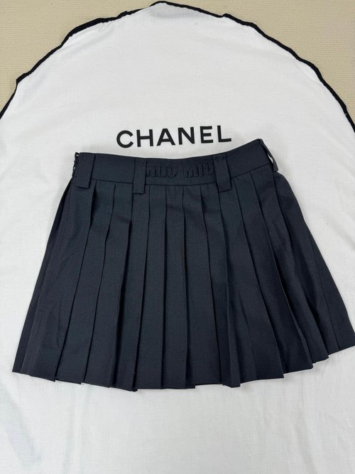 Miu Miu Half Skirt with Precise Details