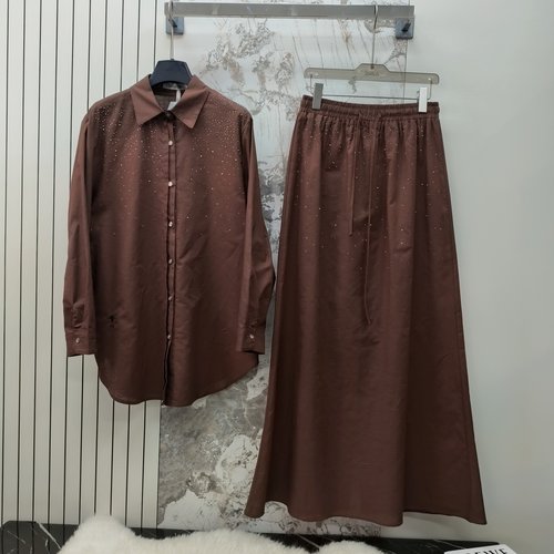 Dior Sequined Cotton - Linen Suit with Subtle Glamour